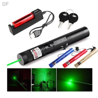 Đèn laser chiếu tia xanh df.532nm 10000m 303 lazer sd