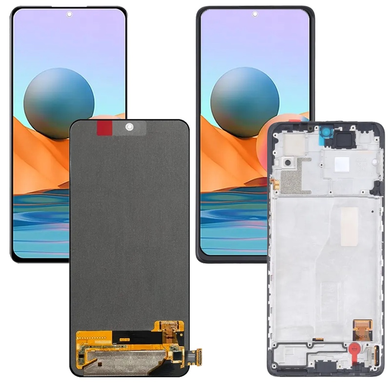 Màn Hình Cảm Ứng LCD Kèm Khung Thay Thế Chuyên Dụng Cho Xiaomi Redmi Note 10 Pro 4G LCD M2101K6G