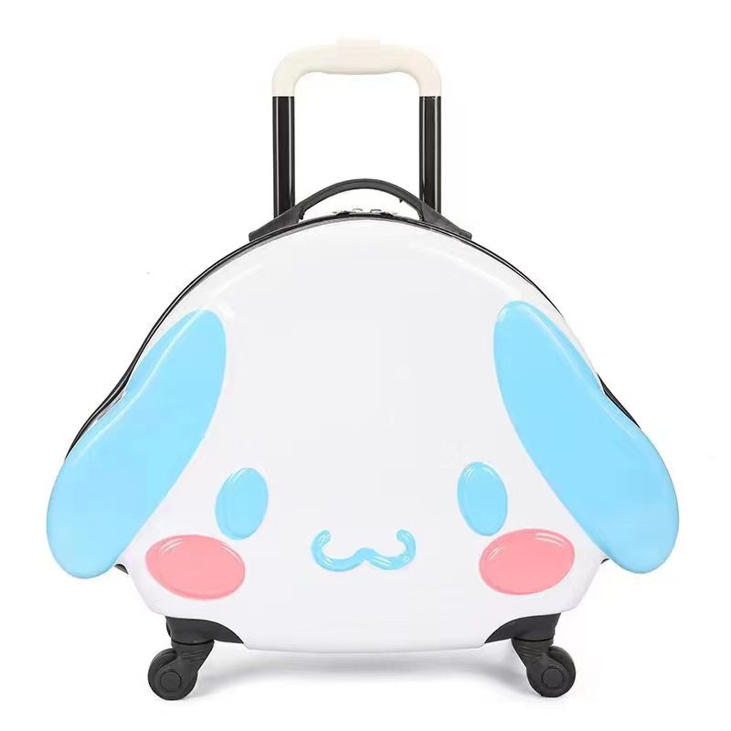 Mới Va Li Kéo 20-inch 3D Họa Tiết Hoạt Hình Melody Xinh Xắn Dành Cho Bé Ốp