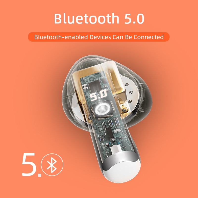 Tai Nghe Bluetooth Không Dây Air Pro 6 TWS Có Mic Pro6 J6 Cho Apple iPhone Xiaomi Huawei