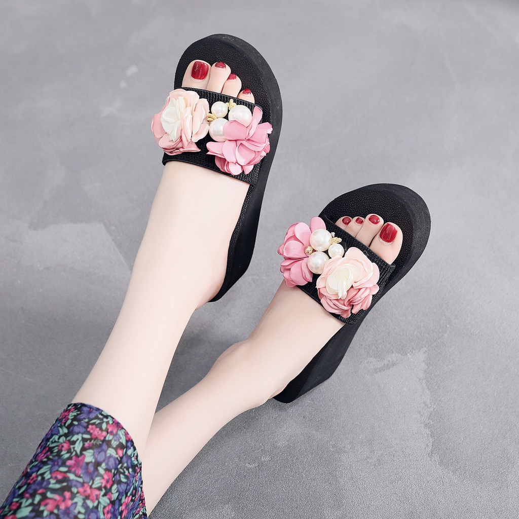 Dép nữ đính đá thời trang Âu Mỹ |