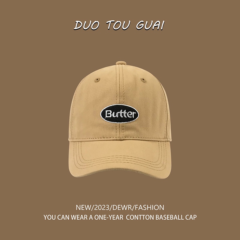 Mũ Lưỡi Trai Thêu Chữ Phong Cách Hàn Quốc Cho Nam Nữ