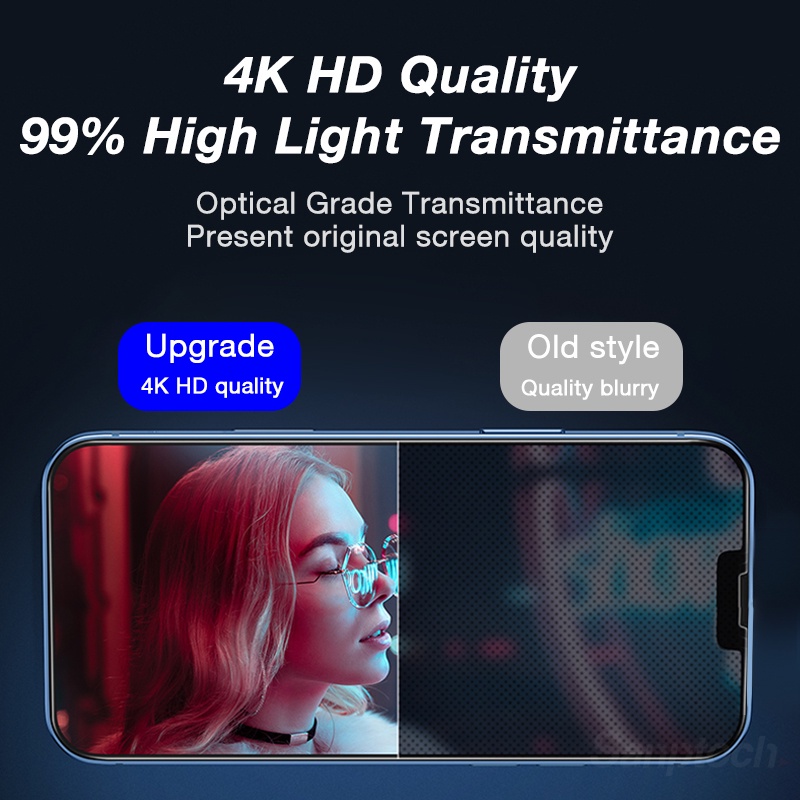 Bộ Kính Cường Lực Bảo Vệ Màn Hình Chống Nhìn Trộm Cho iPhone 15 14 13 12 11Pro Max Plus X Xs Max XR 6 6s 7 8 Plus