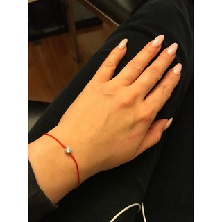 Lucky Charm Diamond Red String Redline Bracelet