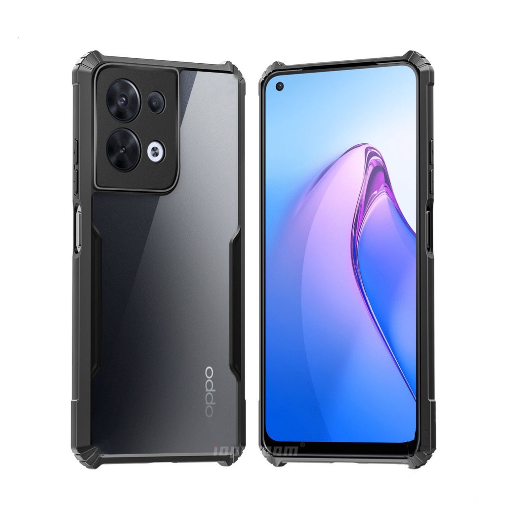 Ốp Điện Thoại Trong Suốt Có Túi Khí Chống Sốc Cho OPPO Reno 9 Pro 8 8T 8Z 4G 5G