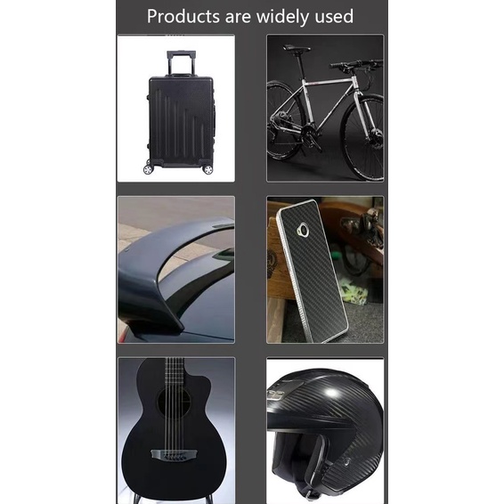 Vải Dệt Sợi carbon 3k 200g 20 / 30cm Tự Làm Trang Trí Ngoại Thất Xe Hơi