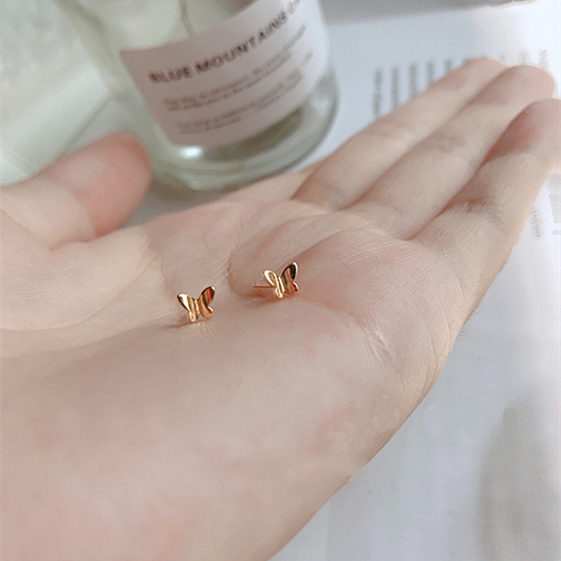 Bông Tai Mạ Bạc 925 Hình Thỏ Đơn Giản Thời Trang Cho Nữ