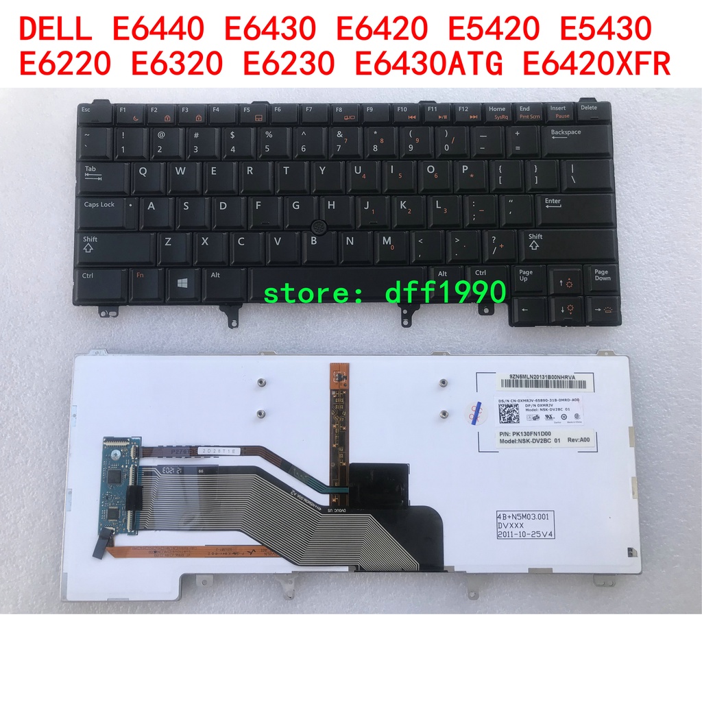 Miếng Dán Bàn Phím DELL E6440 E6430 E6420 E5420 E5430 E6220 E6320 E6230 E6430ATG E6420XFR