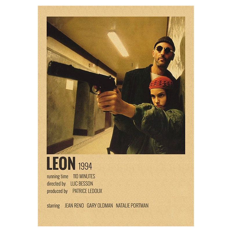 Poster Giấy kraft Treo Tường In Hình Phim Truyền Hình Cổ Điển Trang Trí Nhà Cửa / Quán Cà Phê / bar