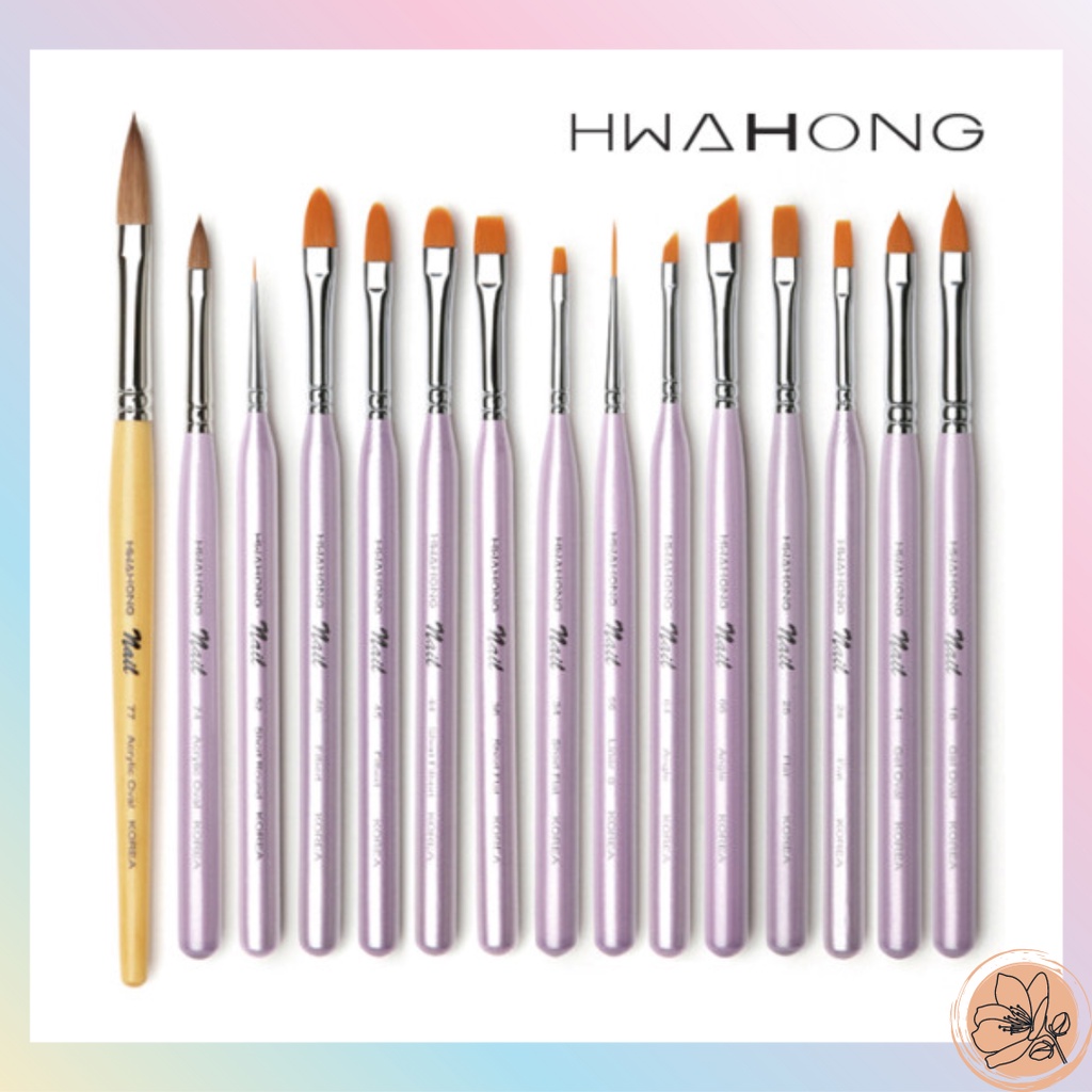 Hwahong x Cọ Vẽ Móng Nghệ Thuật