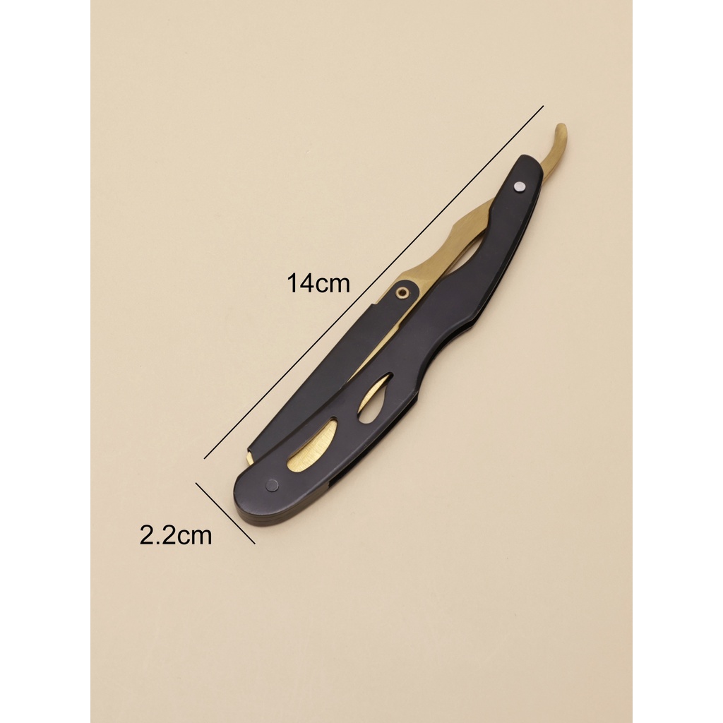 Hàng Có Sẵn Giao Hàng Nhanh Chóng#Giá Đỡ Dao Cạo Râu Lưỡi Dao Thẳng Bằng Thép Không Gỉ Chuyên Dụng Cho Nam