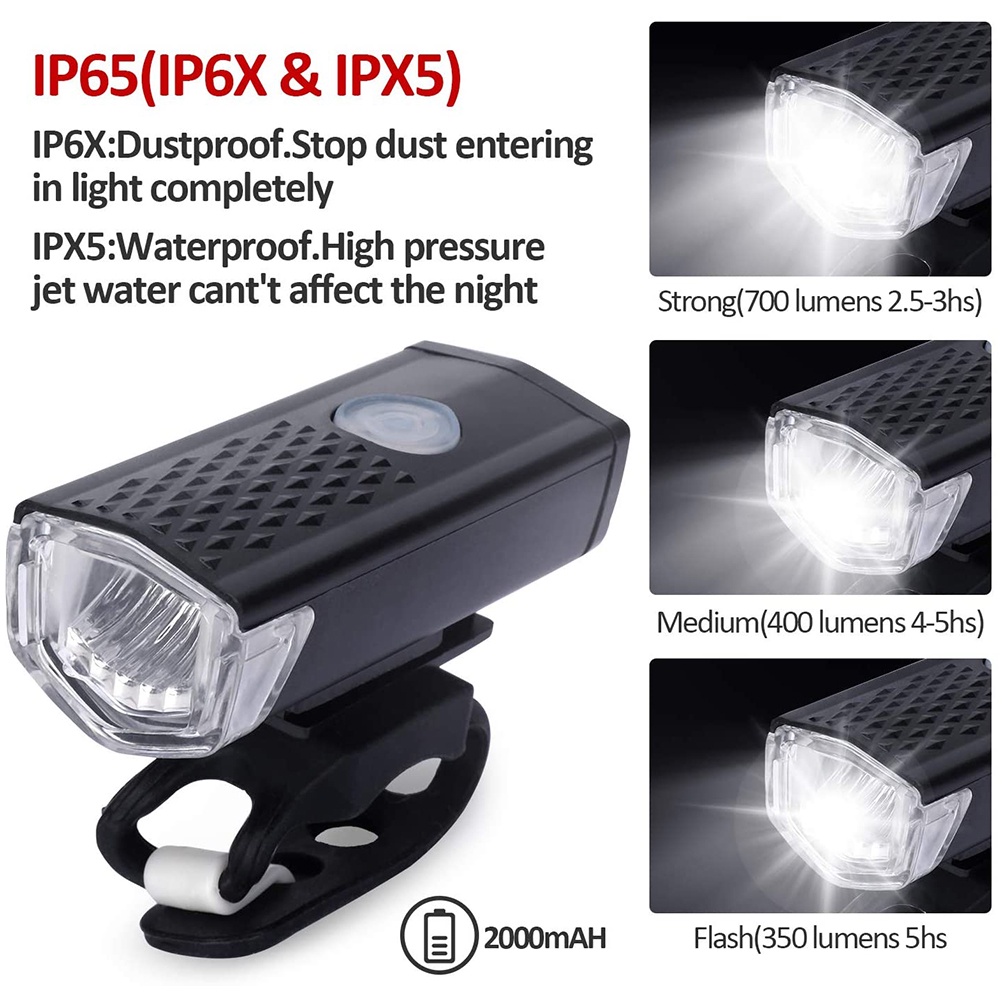 Đèn xe đạp đèn led tín hiệu gắn đầu và đuôi xe đạp đèn cảnh báo chuyên dụng tiện lợi