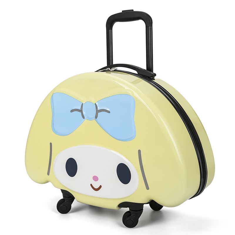 Mới Va Li Kéo 20-inch 3D Họa Tiết Hoạt Hình Melody Xinh Xắn Dành Cho Bé Ốp