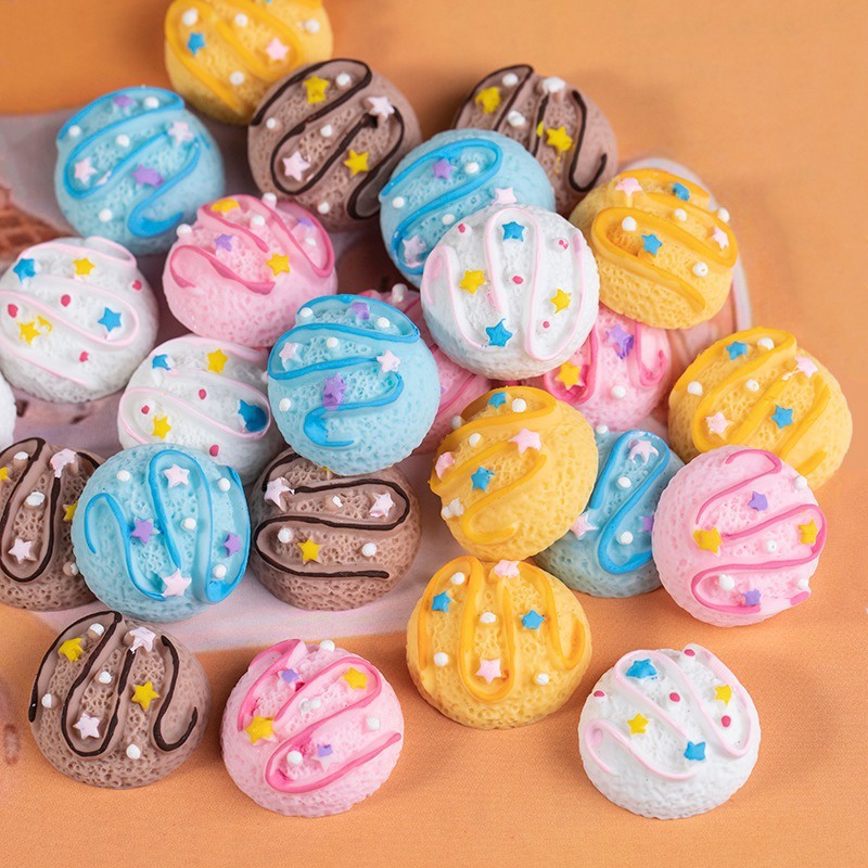 Set 10 / 20 / 50 Quả Bóng Nhựa Hoạt Hình Dễ Thương Dùng Để Trang Trí Ốp Điện Thoại