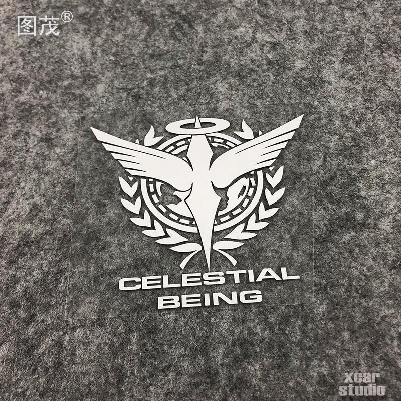 Sglink Miếng Dán logo gundam Chống Thấm Nước Chống Nắng Cho Xe Hơi / Máy Tính / Hành Lý