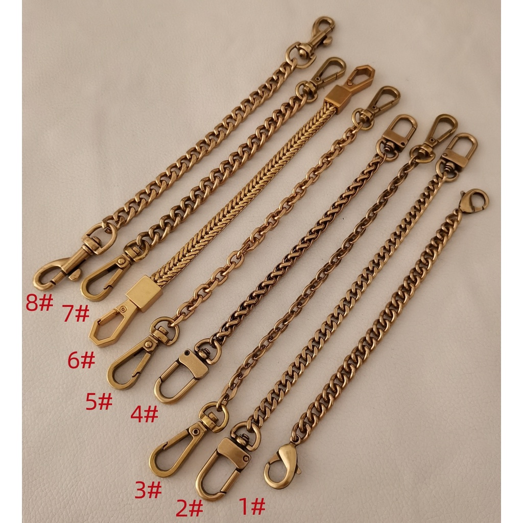 Dây Xích Ngắn Mở Rộng Bằng Kim Loại Trang Trí Túi Xách  dây xích túi xách     quai túi xách thay thế