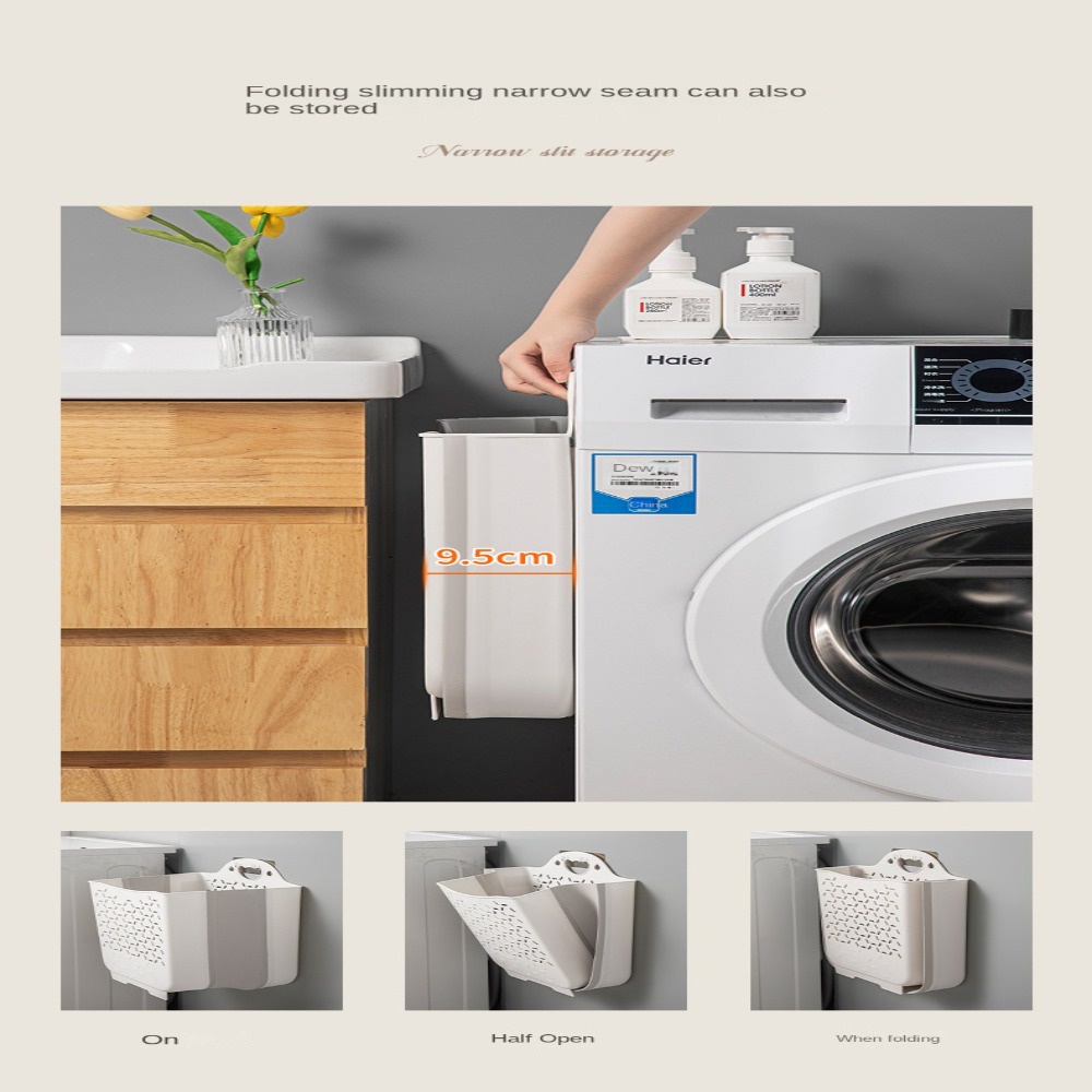 Giỏ Đựng Đồ Giặt / Đồ Chơi Đa Năng Bền Bỉ Gấp Gọn Được 1 Cái