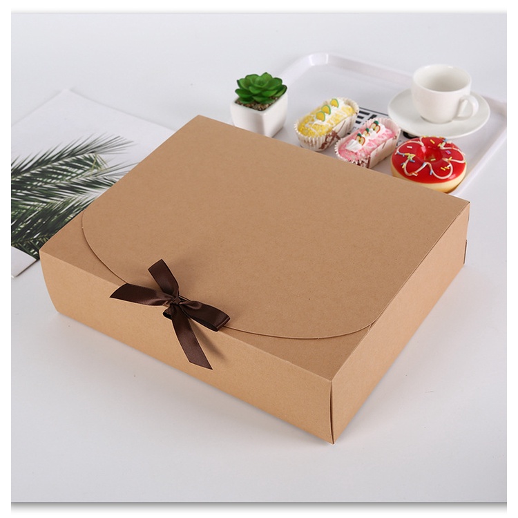 Hộp giấy Kraft hình vuông/chữ nhật đựng quà tặng