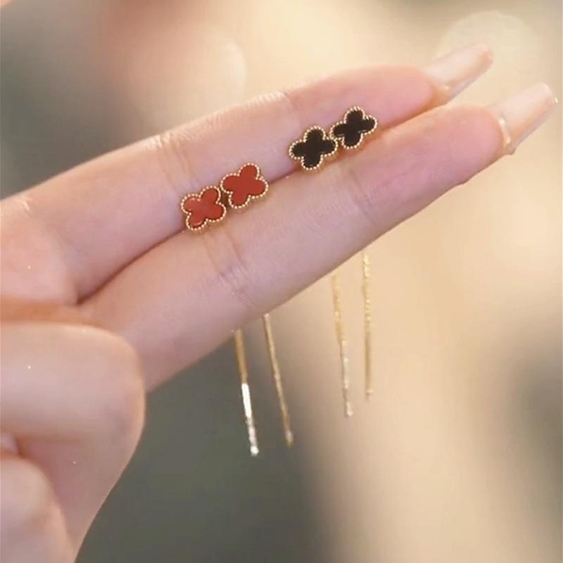 Bông Tai HợP Kim DạNg DàI Tua Rua Xinh XắN