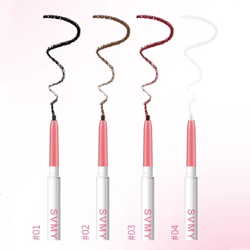 Bút Kẻ Mắt / Lông Mày SVMY Dạng Gel Siêu Mỏng Mềm Mịn Lâu Trôi Không Thấm Nước Sắc Tố Cao
