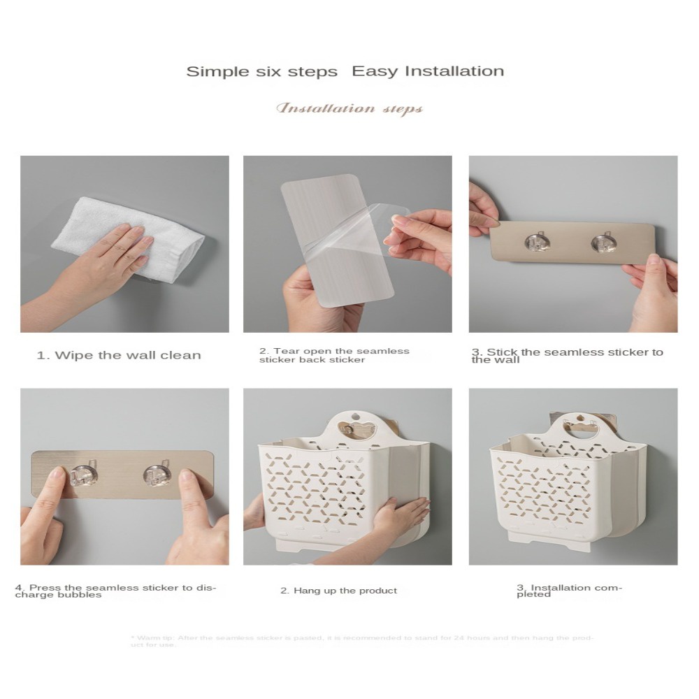 Giỏ Đựng Đồ Giặt / Đồ Chơi Đa Năng Bền Bỉ Gấp Gọn Được 1 Cái