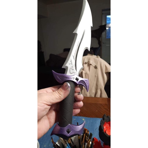 Valorant reaver có màu tỉ lệ 1:1 trưng bày không gây sát thương