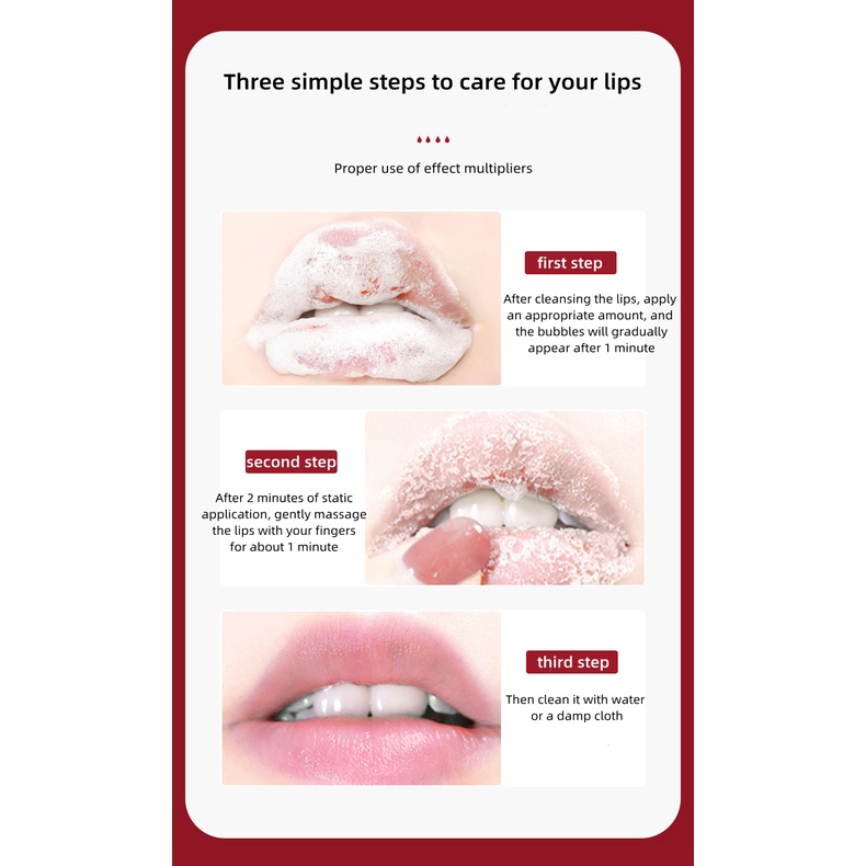 Mặt Nạ Môi Tẩy Tế Bào Chết Chăm Sóc Môi