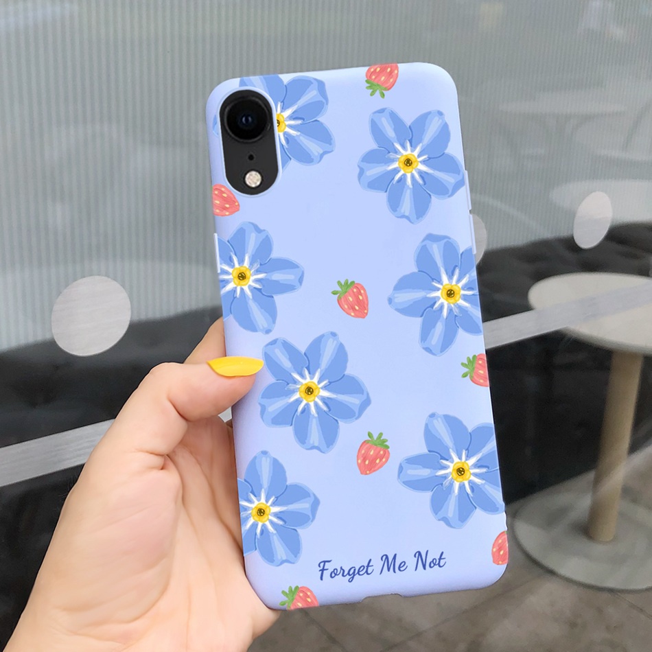 Ốp Điện Thoại TPU Dẻo Họa Tiết Hoạt Hình Dễ Thương Cho iPhone XR X XS Max iPhoneXr X iPhoneXs Max