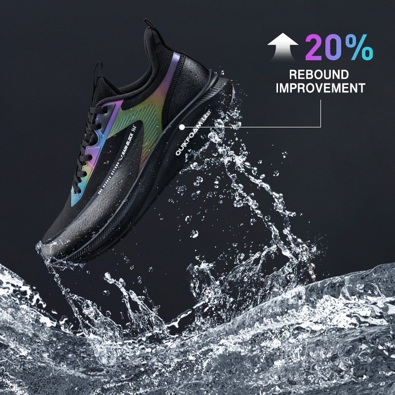 Giày thể thao 361 DEGREES 672142225 chống sốc chống thấm nước nhiều màu sắc tùy chọn thời trang mùa thu cho nam 2022