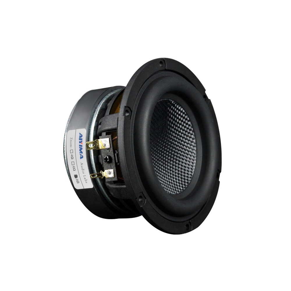 Loa âm thanh AIYIMA siêu trầm hifi 4 inch 4/ 8ohm 80W chuyên dụng