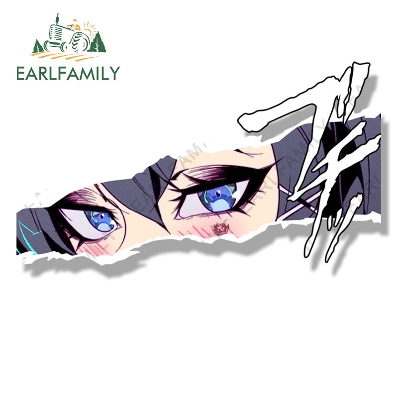 Đề Can Dán Trang Trí Xe Hơi Họa Tiết Hoạt Hình Sakurajima Mai Fanart