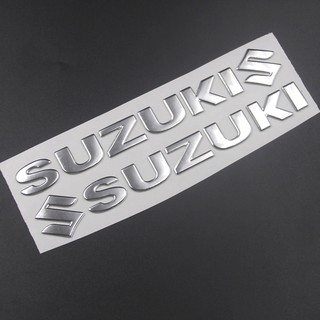 Miếng Dán Logo suzuki 3D Trang Trí Xe Mô Tô