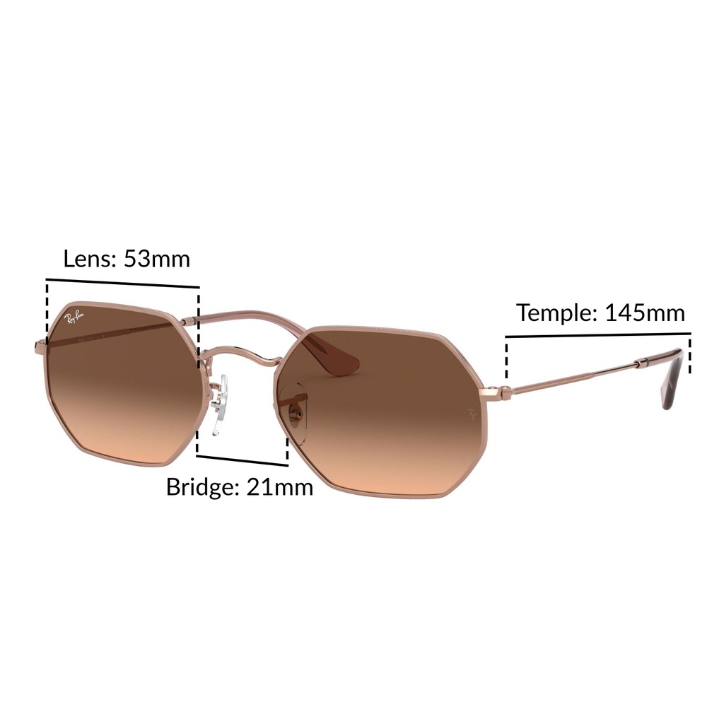 Mắt Kính RAY-BAN OCTAGONAL - RB3556N 9069A5 - Kính mát