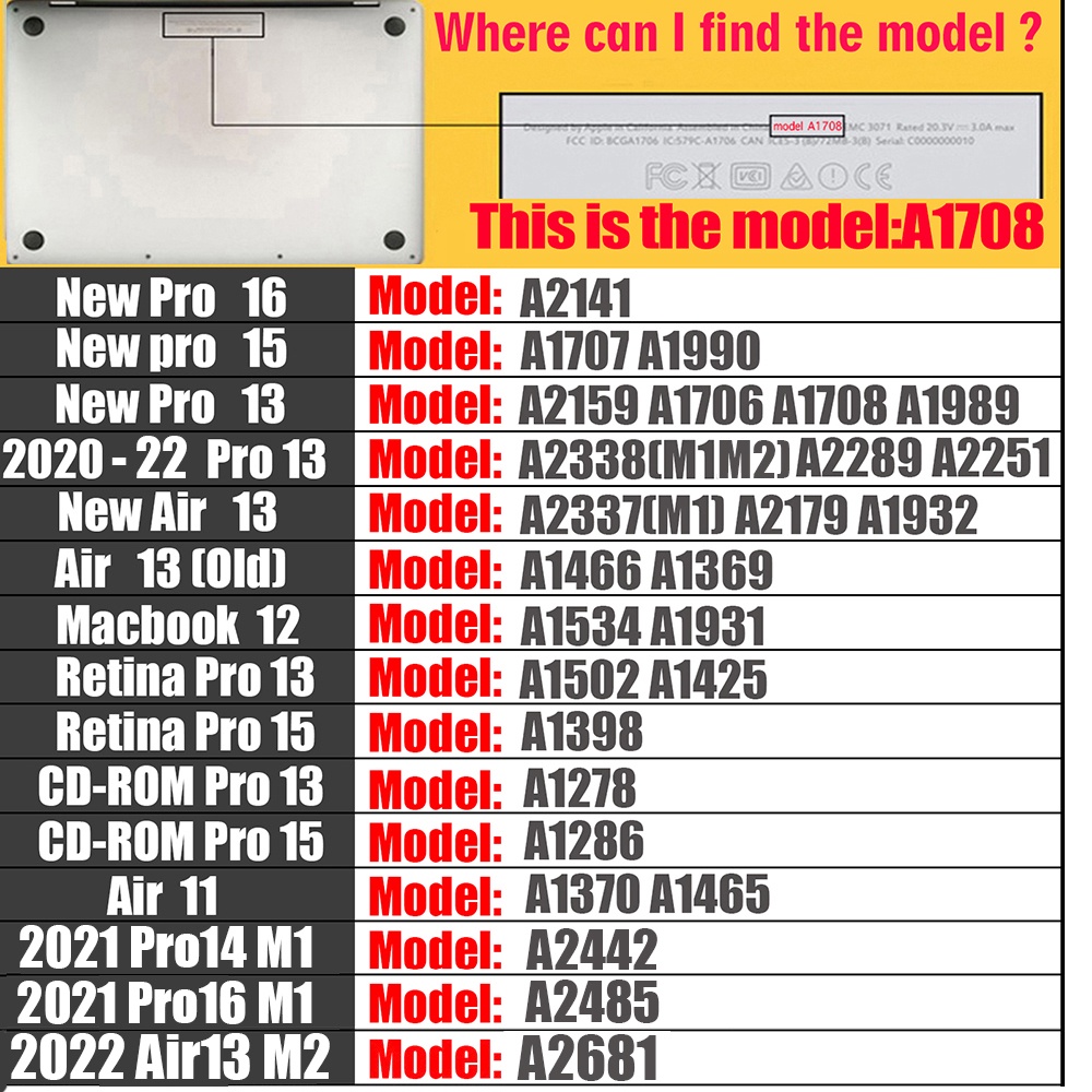 Miếng Dán Bảo Vệ Bàn Phím Siêu Mỏng Màu Nhám Mới Cho Macbook 12inch retina A1534Air 13 11 12 13 Pro14 M1 15 16" Thanh Cảm Ứng 2021 2019 2022 M2 Air 13 A2681 2021 2019 2022 M2 Air 13 A2681