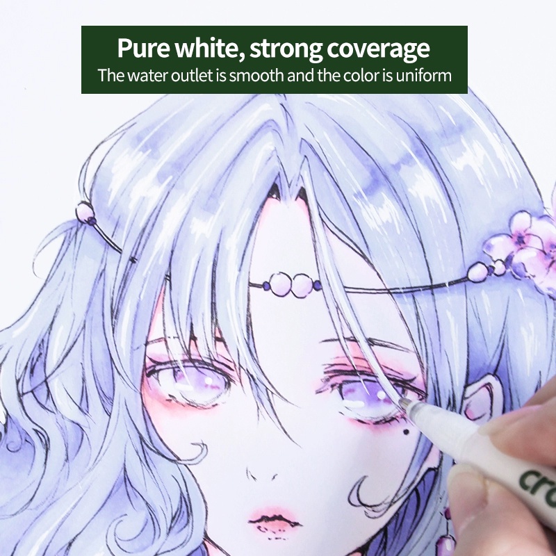 Set 1/ 2/ 3/ 4 bút đánh dấu ANGEL MARK ngòi 0.1mm xinh xắn tiện lợi