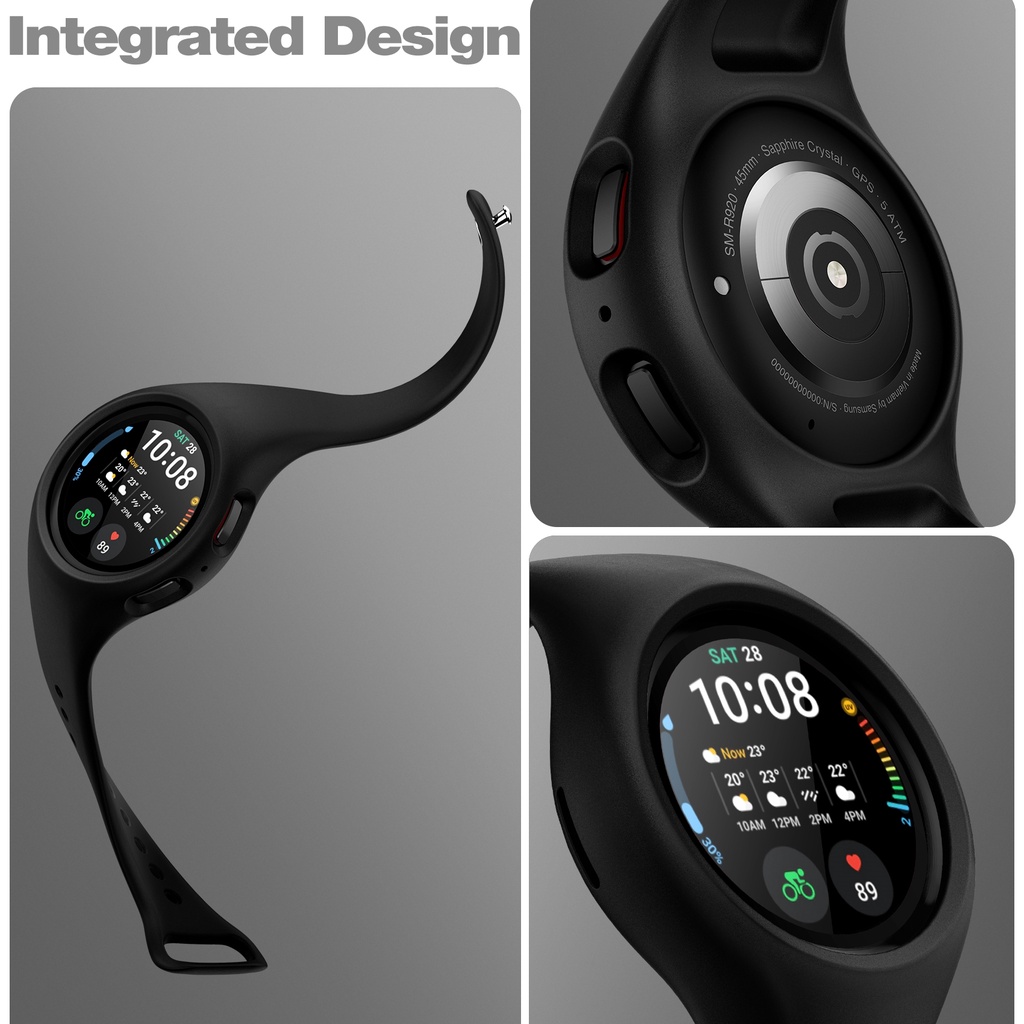 Ốp Silicone Mềm Bảo Vệ Đồng Hồ Samsung Galaxy Watch 5 Pro 45mm