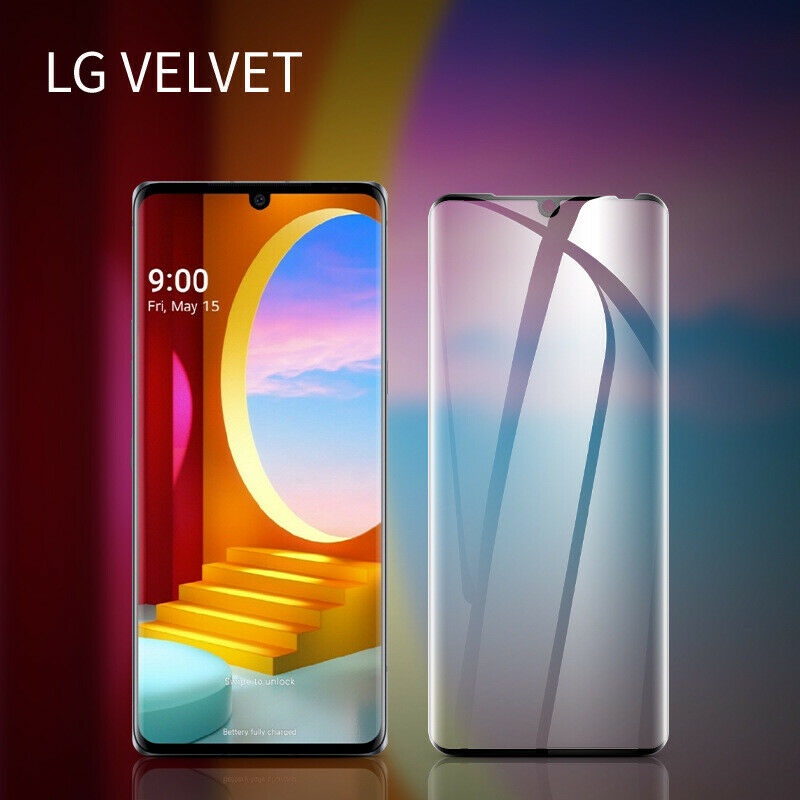 Phim Dán Kính Cường Lực 9H Siêu Mỏng 3D Cho LG Velvet 9H
