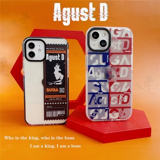 Ốp điện thoại hình vé suga agust d tour bts-7 cho iphone 14 13 13pro 13promax 13mini 12mini 14promax 14pro 14plus x xs xsmax 11 pro 11promax 12