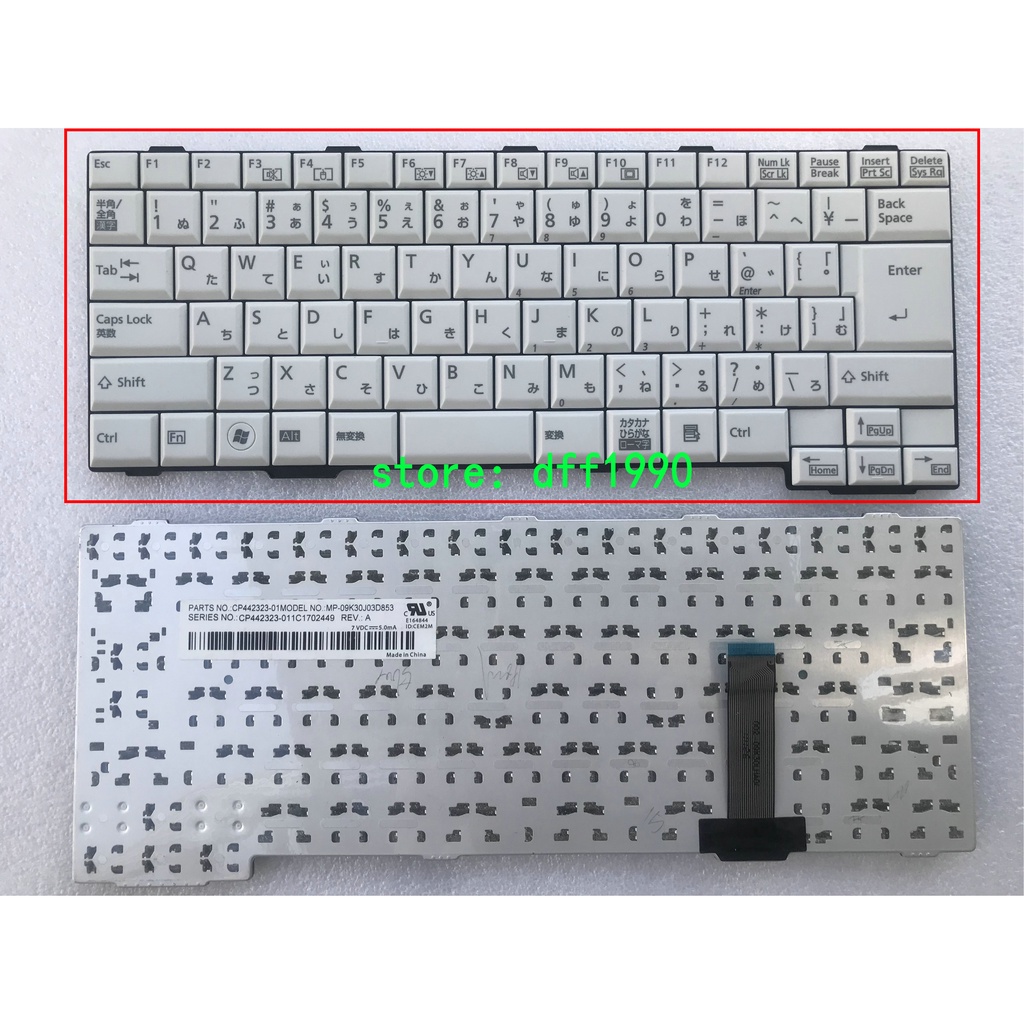 Bàn Phím Chất Lượng Cao Dành Cho fujitsu e742 e741 a561 a746 sh560 sh760 t901 s762 s560 s561