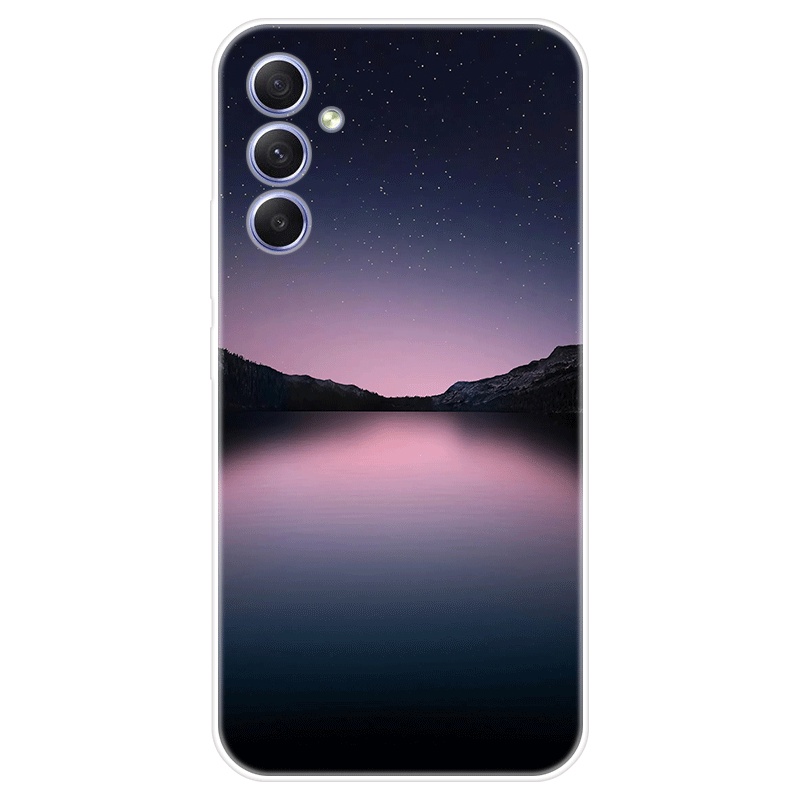 Ốp Điện Thoại TPU Dẻo Họa Tiết Hoạt Hình Dễ Thương Cho Samsung Galaxy A34 5G Samsung A34 2023