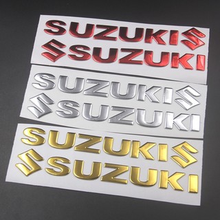 Miếng Dán Logo suzuki 3D Trang Trí Xe Mô Tô