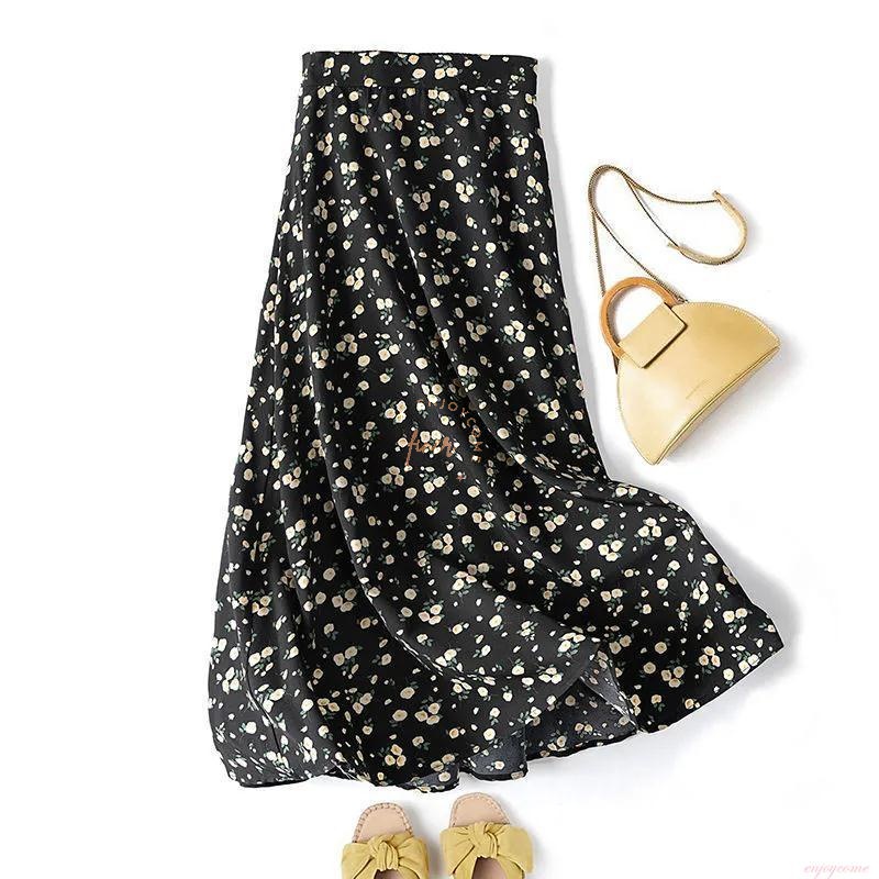 Chân Váy Hoa Lưng Cao Dáng Ôm Phong Cách Thời Trang Mùa Hè Mới 2023