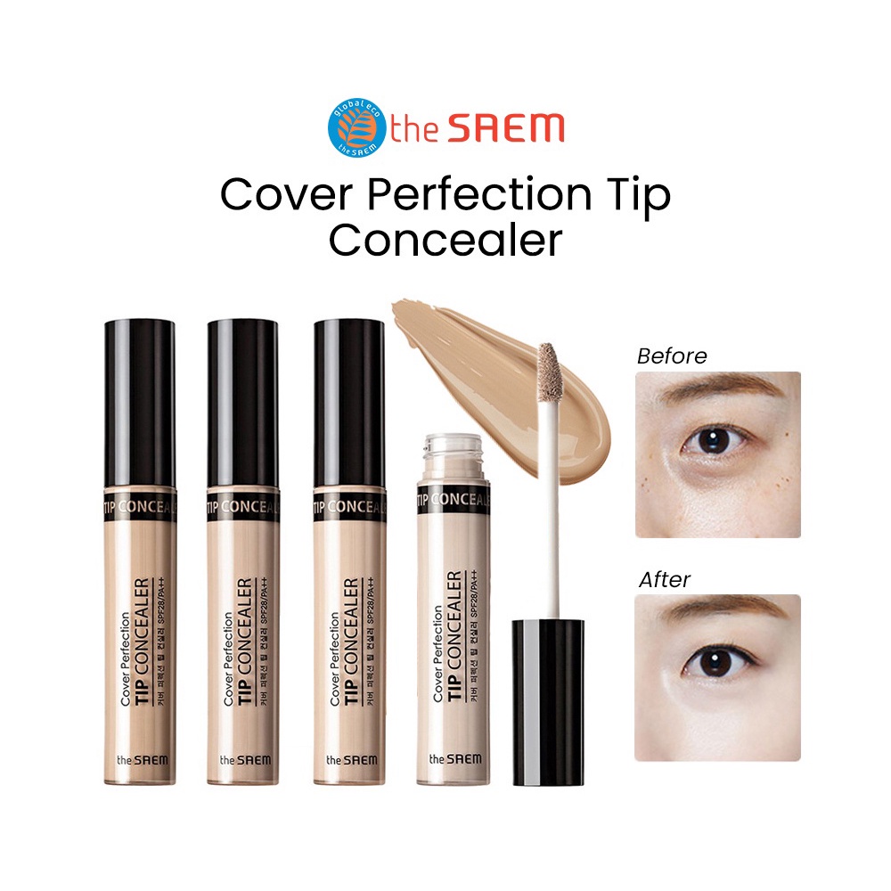 Kem Che Khuyết Điểm the SAEM SPF28 / PA + + 6.5g / 14 Màu Tùy Chọn