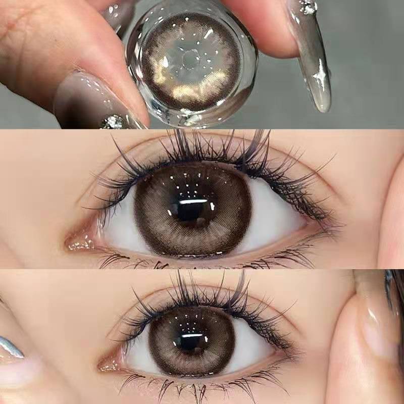 Kính Áp Tròng Màu Nâu 14.5mm Chuyên Dụng Cho Học Sinh
