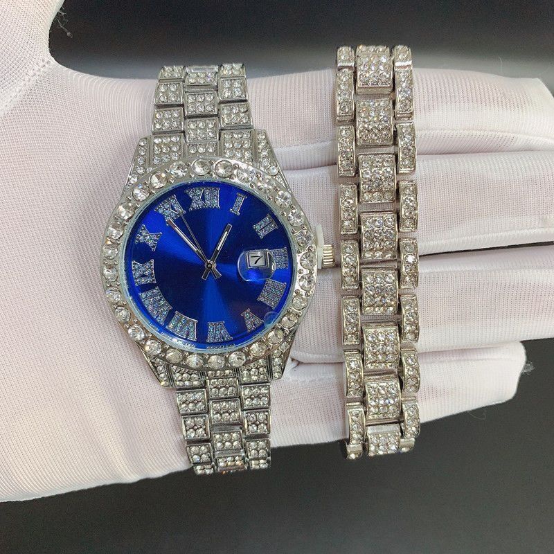 Đồng hồ quartz dây thép không gỉ dạ quang chống nước chính hãng cho nam P12