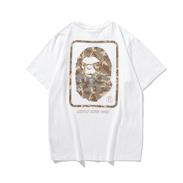 Áo Thun Cotton Tay Ngắn In Họa Tiết Rằn Ri Thời Trang Cho Nam Và Nữ