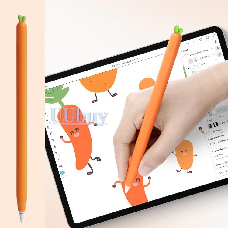 Ốp Máy Tính Bảng Chống Trượt Chống Rơi Cho iPad Apple Pencil Gen 2 1 iPad 2nd 1st Gen