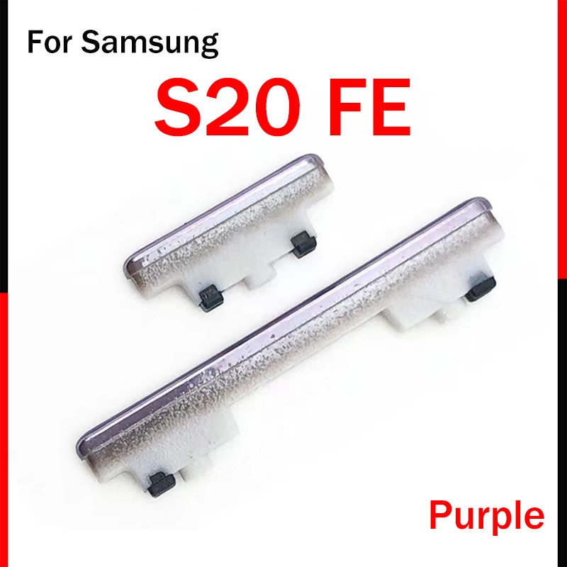 Bộ Nút Nguồn + Nút Âm Lượng Thay Thế Chuyên Dụng Cho Samsung Galaxy S20 FE