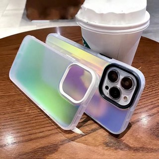 Ốp Điện Thoại Mềm Trong Suốt Chống Sốc Màu Laser Gradient Cho iPhone 14 13 12 11 Pro Max 14Plus XR
