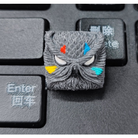 Artisan Nắp Phím Cơ Bằng Nhựa Resin Thủ Công Hình Cú Mèo Xinh Xắn